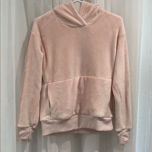 Athleta girl pink sweatshirt